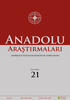 Anadolu Araştırmaları